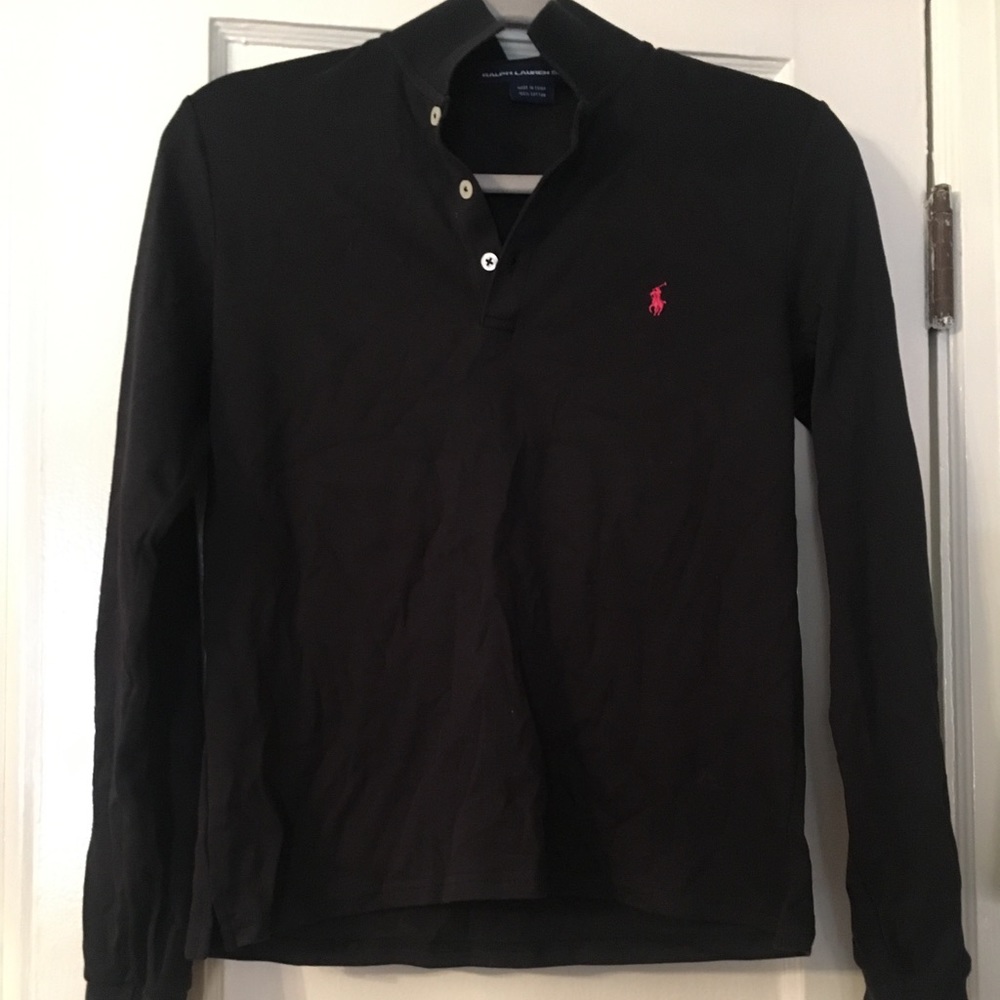 Ralph Lauren long sleeve polo, size Medium